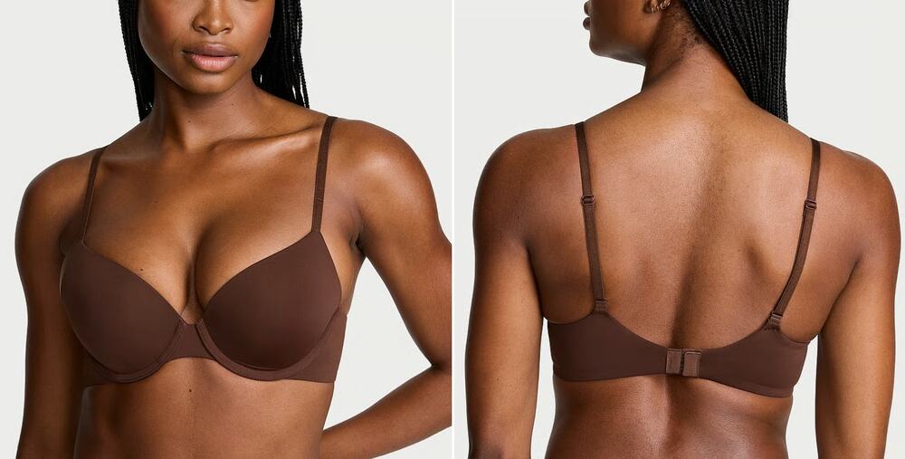 Victoria's Secret Perfect Shape Smooth Push-Up Bra Size 34B NWT